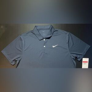 Nike Blue Performance Polo Shirt